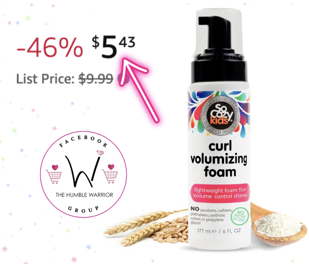 SoCozy Hair Mousse for Kids!